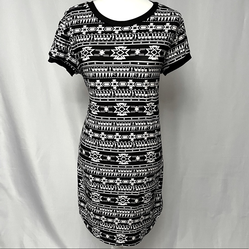 No Boundaries Southwest Inspired Stretchy Dress